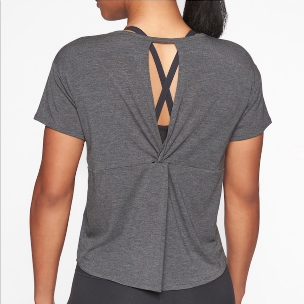 ATHLETA Cloudlight Open Back Tee - image 1